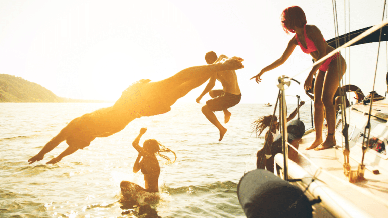 eventi privati gommone palau